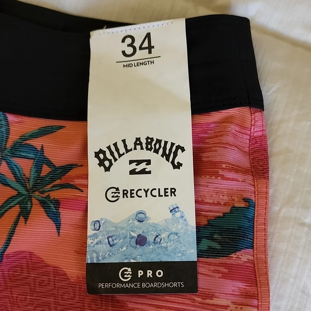 Billabong Boardshorts Orange Size 34
